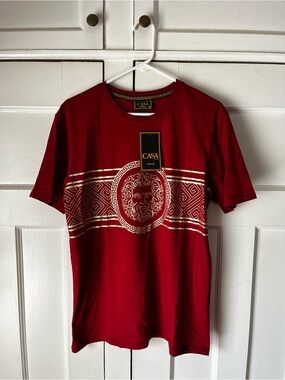 Casa Moda Greek Medusa - Men’s Size M